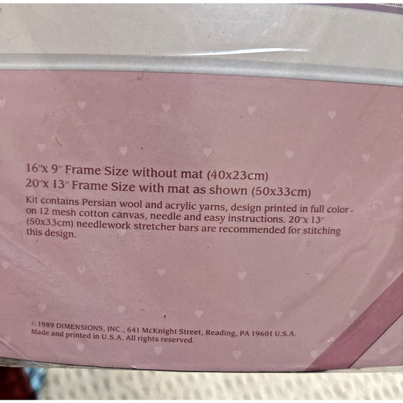 Dimensions From The Heart Pueblo Morning Needlepoint Craft Kit #52036 NEW - Picture 4 of 5